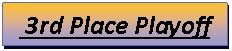 Text Box:  3rd Place Playoff